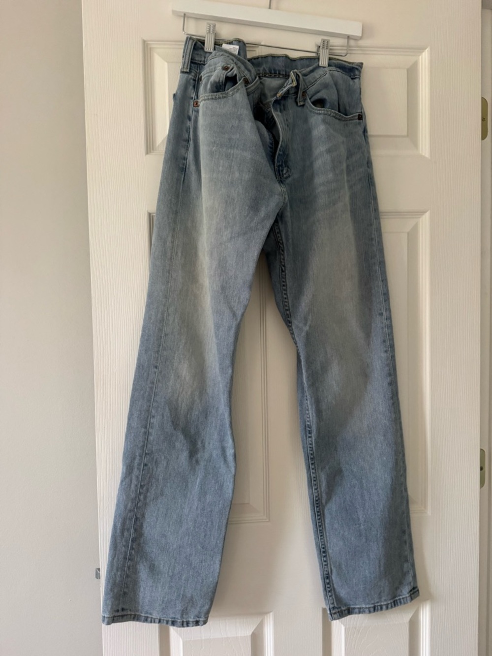 Men's Light Blue Bootcut Jeans Levi Strauss W32 L30